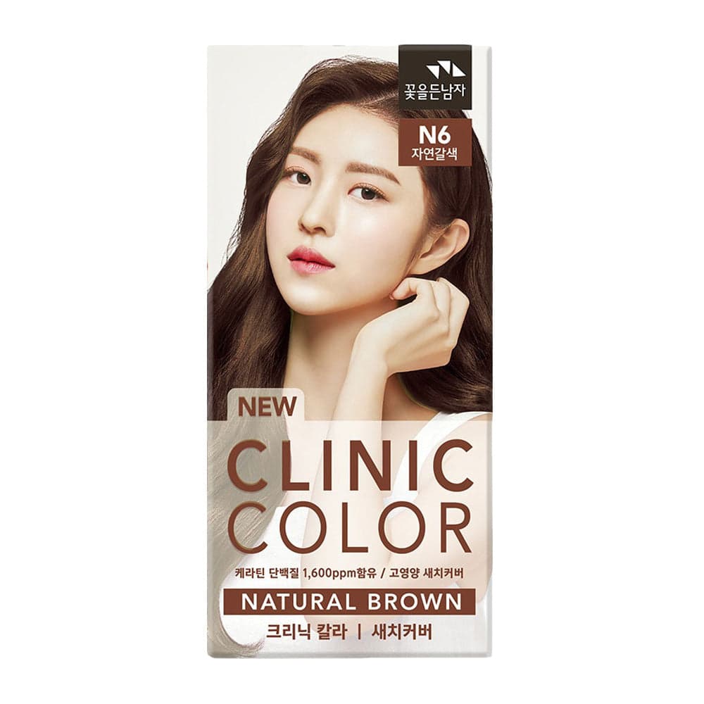 Flor de Man Hair Color · Natural Brown, N6 packaging