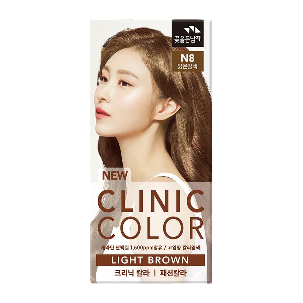 Flor de Man Hair Color · Light Brown, N8 packaging