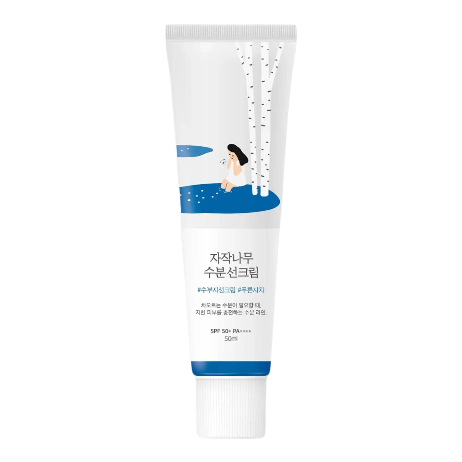 Round Lab Birch Juice Moisturizing Sunscreen, 50 ml packaging