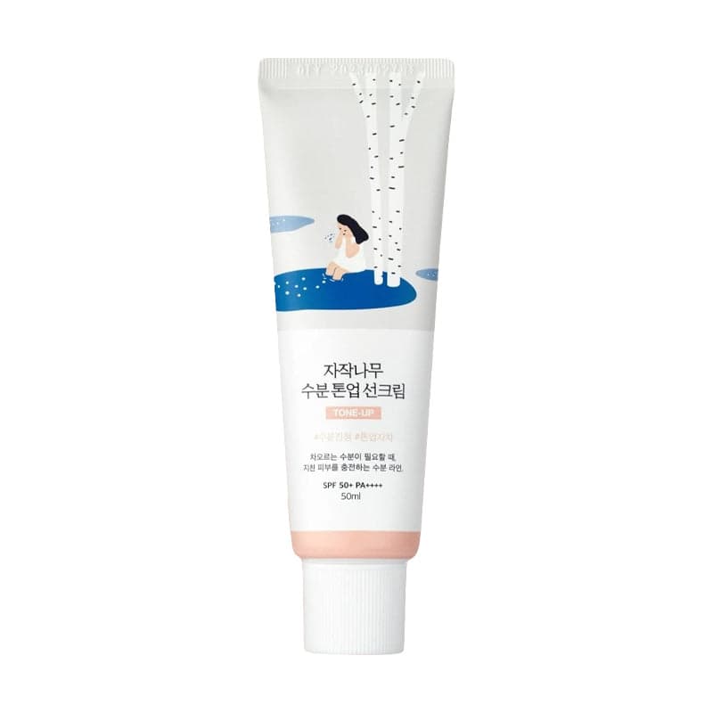 Round Lab Birch Tone Up Sunscreen, 50 ml packaging